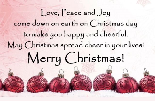 Christmas Messages For Everyone