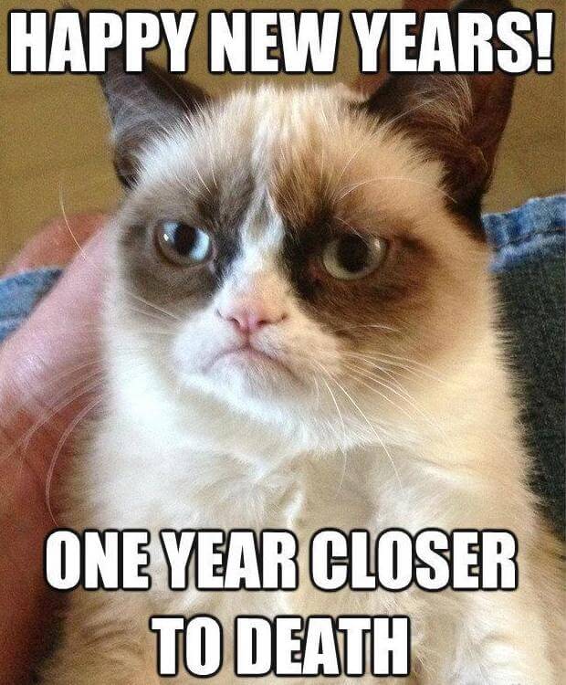Sad New Year Meme