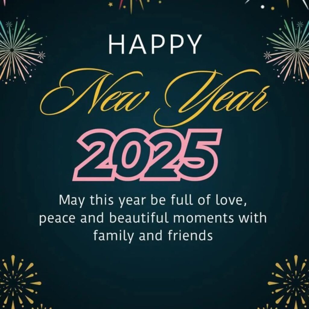 Happy New Year Greetings 2025